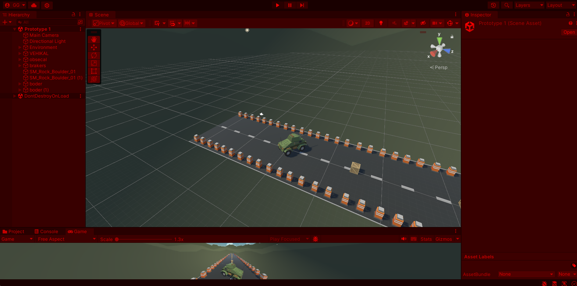 p1 3 game project by gohil dharmik unity developer